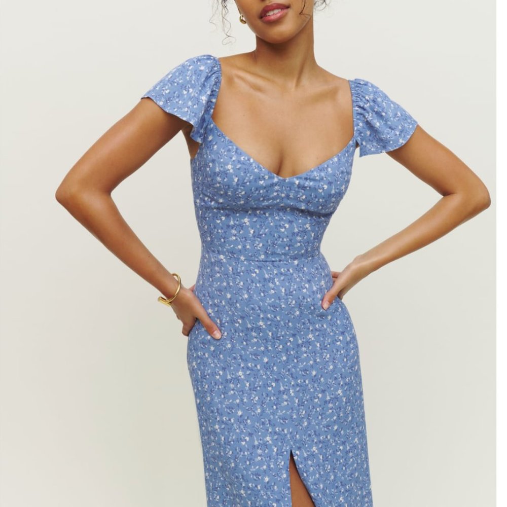 Reformation | Baxley Dress | Color: Eve
